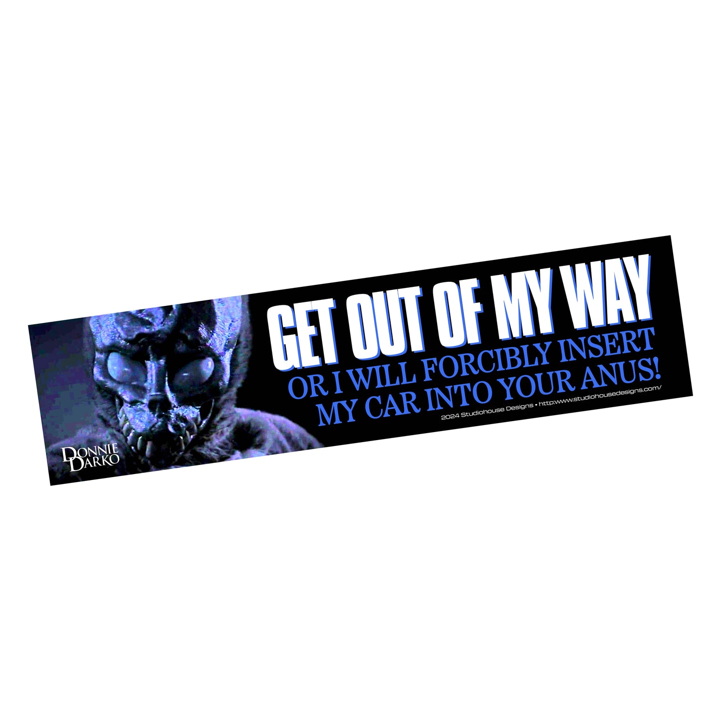 DONNIE DARKO BUMPER STICKER