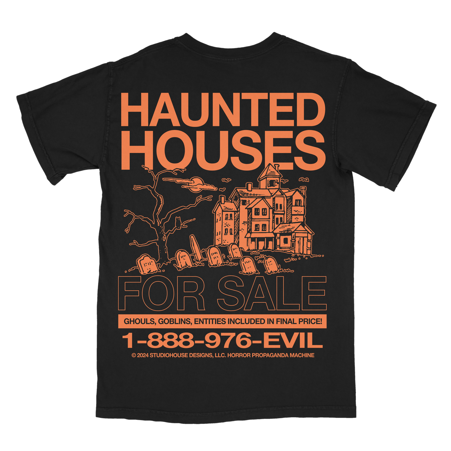 HAUNTED HOUSES TEE