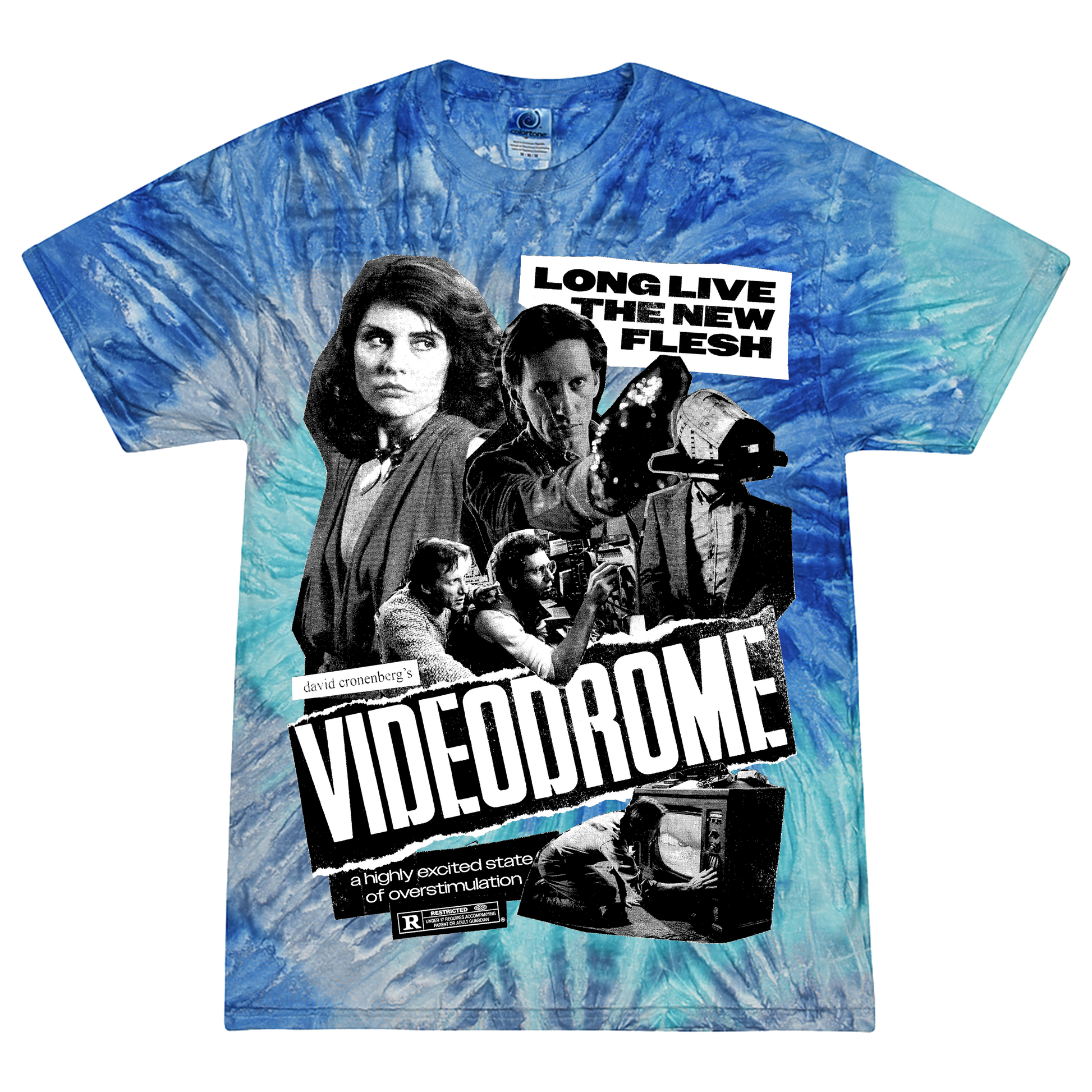 VIDEODROME TIEDYE (COLOR OPTIONS AVAILABLE!)