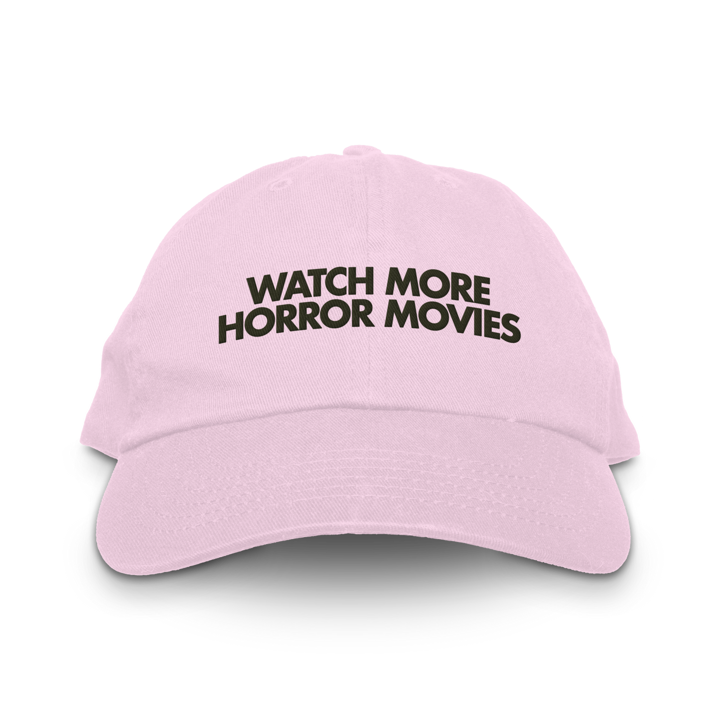 "WATCH MORE" PINK DAD HATS