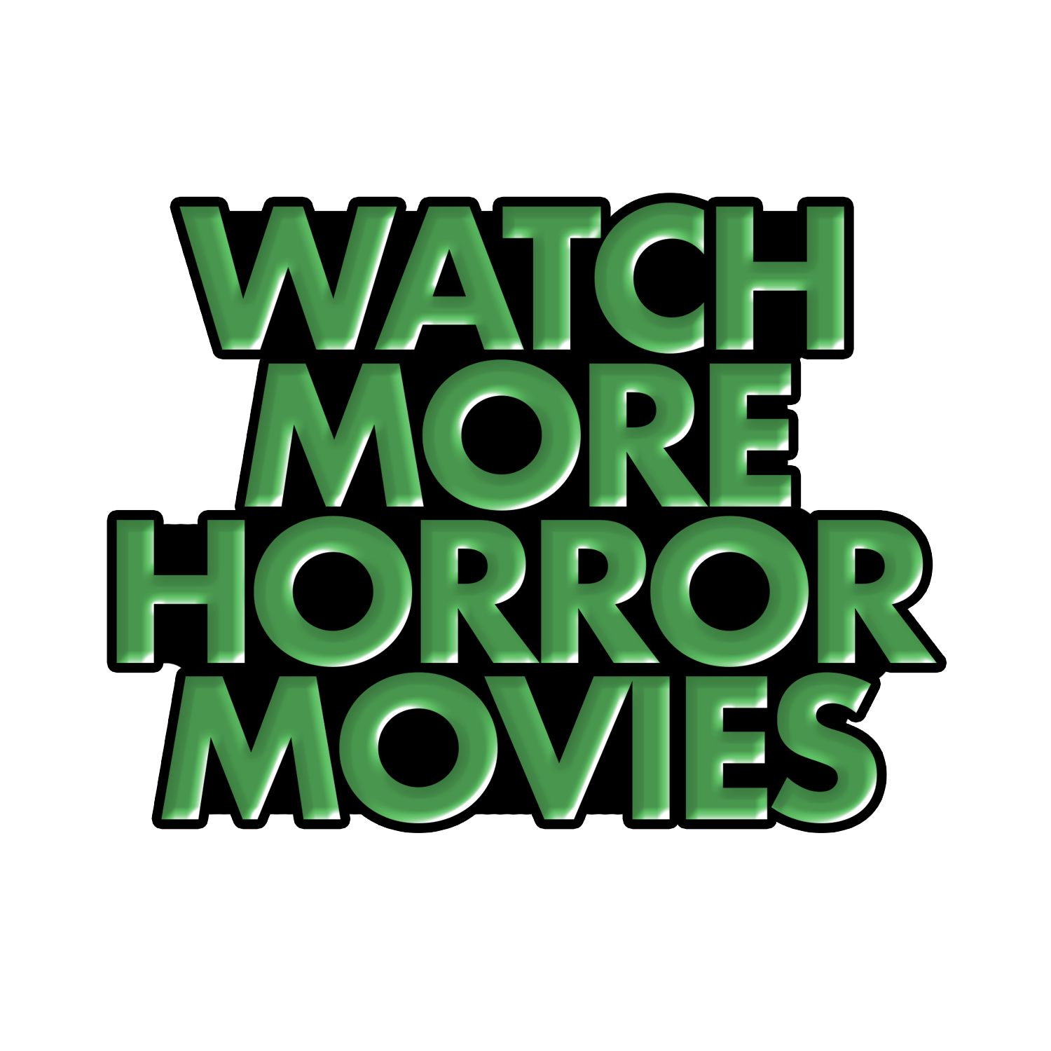 "WATCH MORE" SOFT ENAMEL GREEN PIN