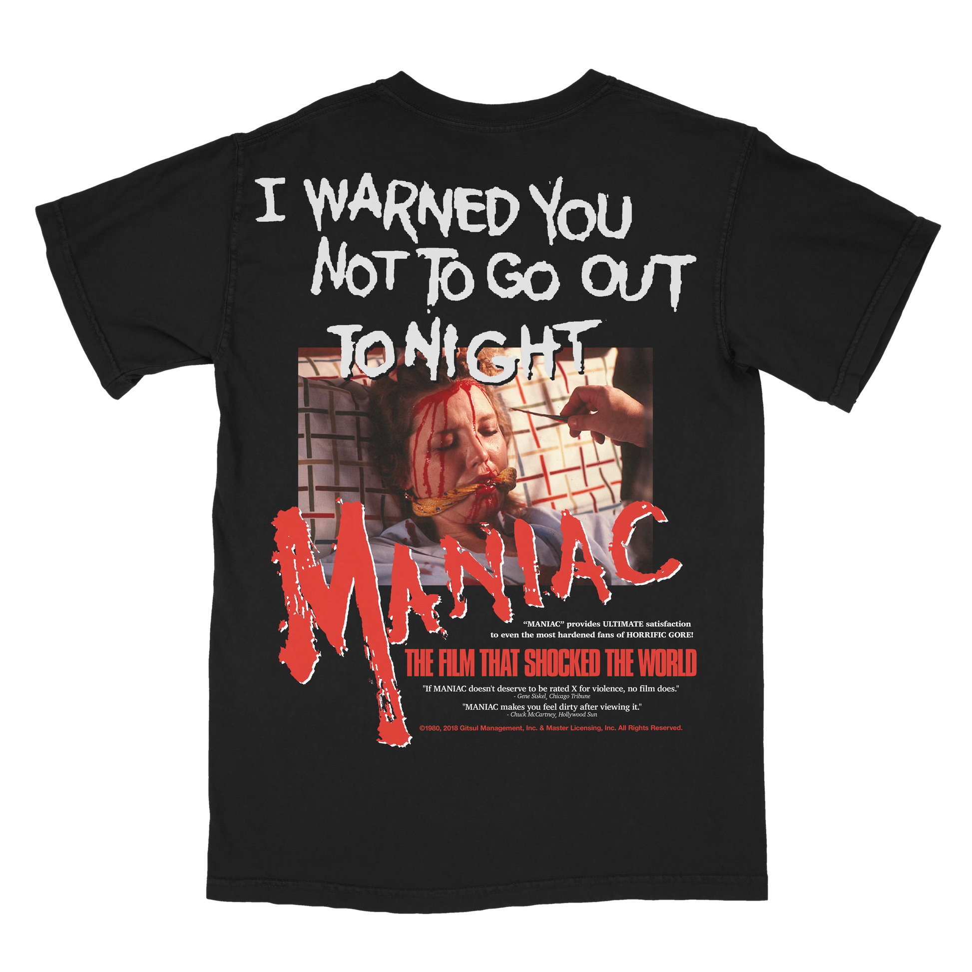 MANIAC PROMO TEE