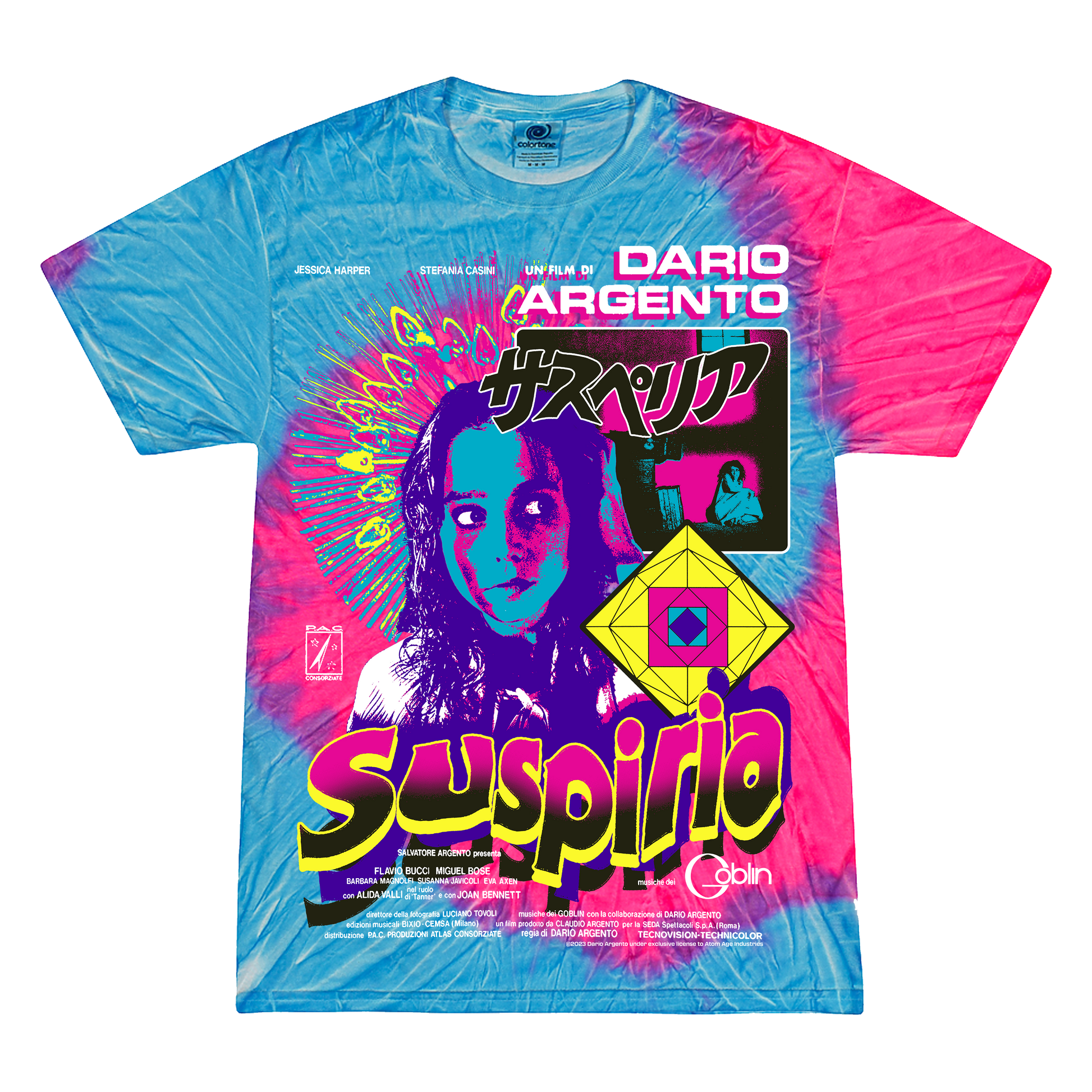 SUSPIRIA PEACOCK TIEDYES (COLOR OPTIONS AVAILABLE!)