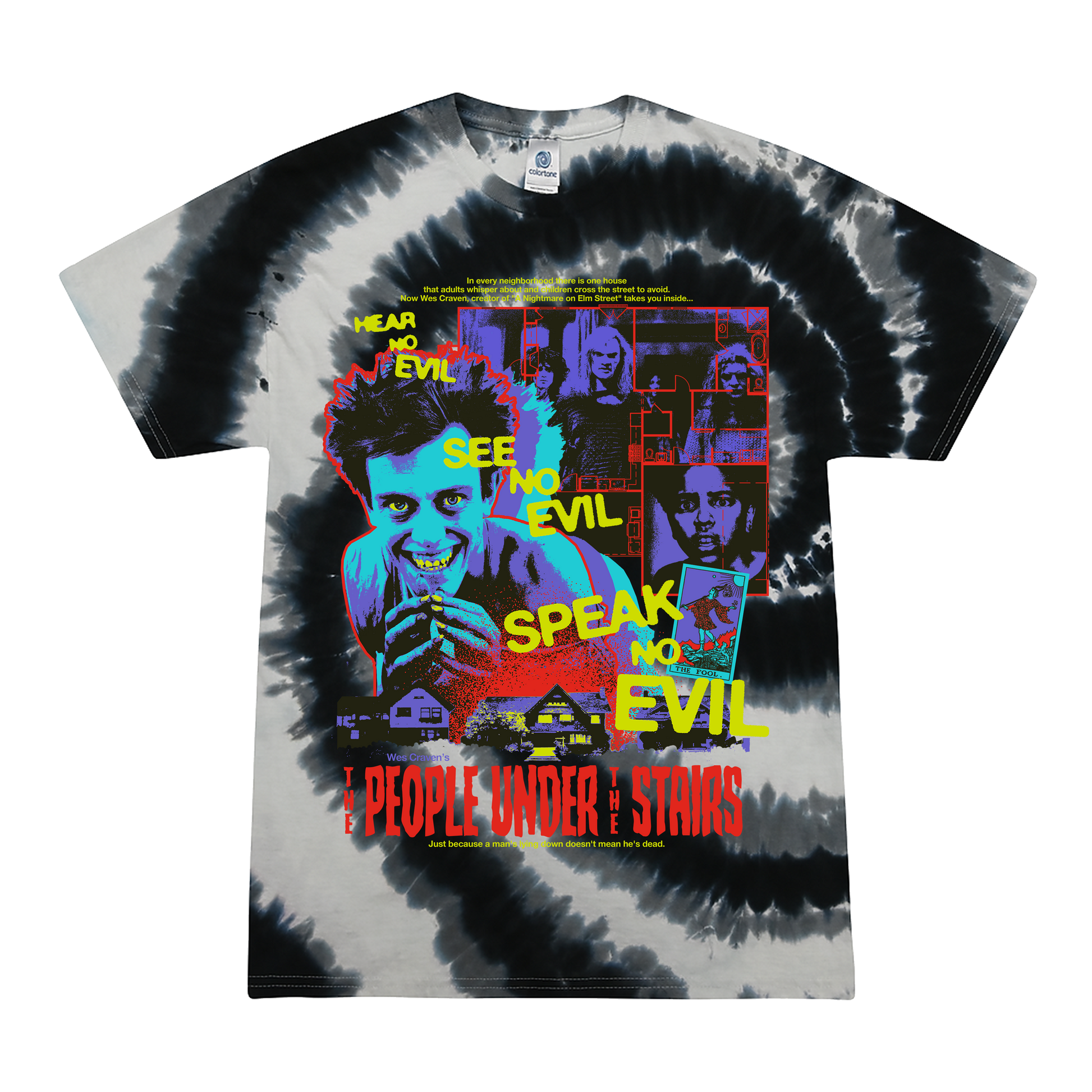 THE PEOPLE UNDER THE STAIRS TIEDYE (COLOR OPTIONS AVAILABLE!)