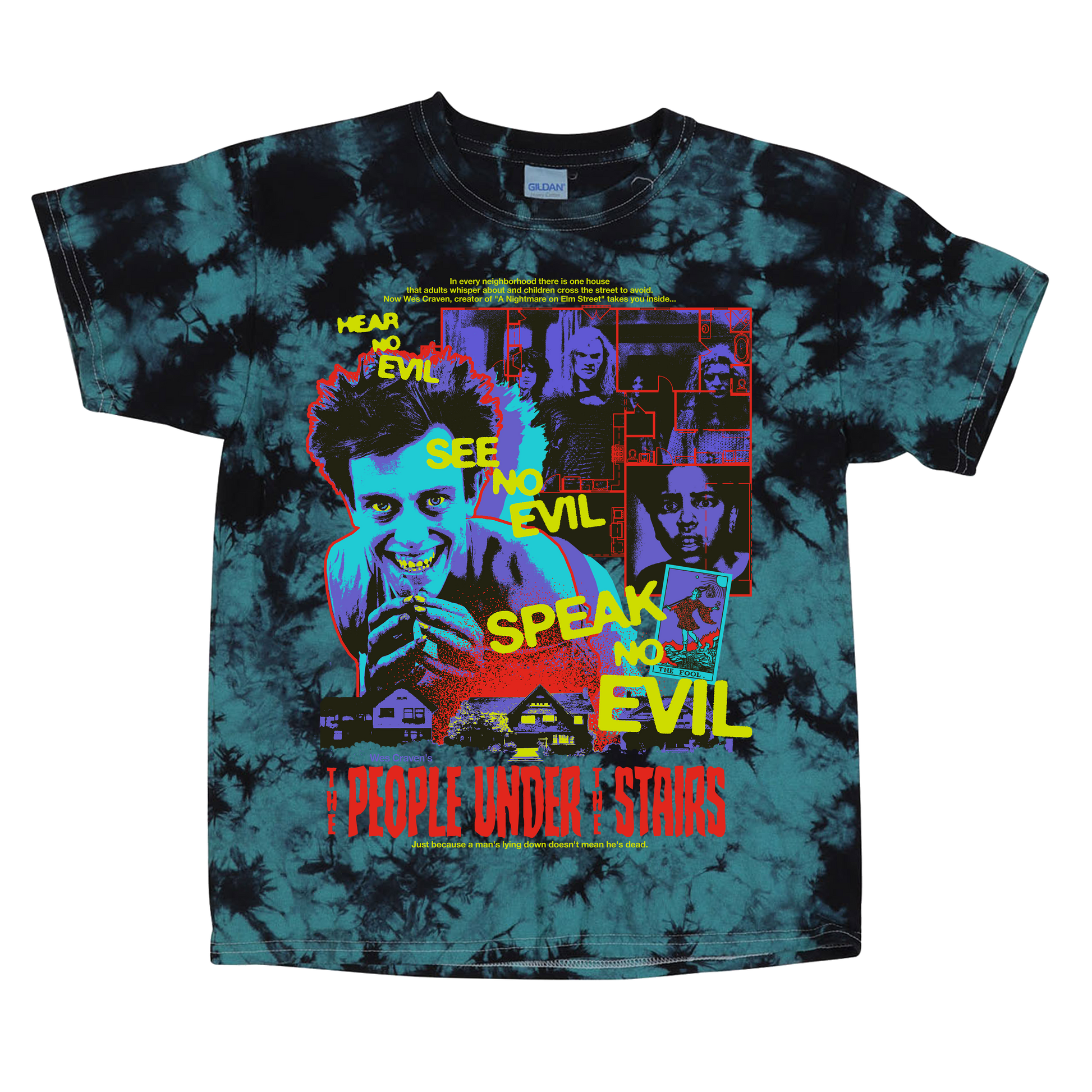 THE PEOPLE UNDER THE STAIRS TIEDYE (COLOR OPTIONS AVAILABLE!)