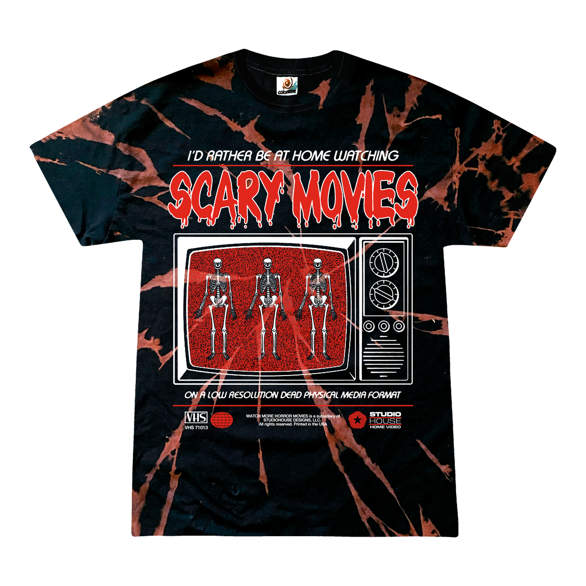 SCARY MOVIES TIEDYE – Studiohouse Designs