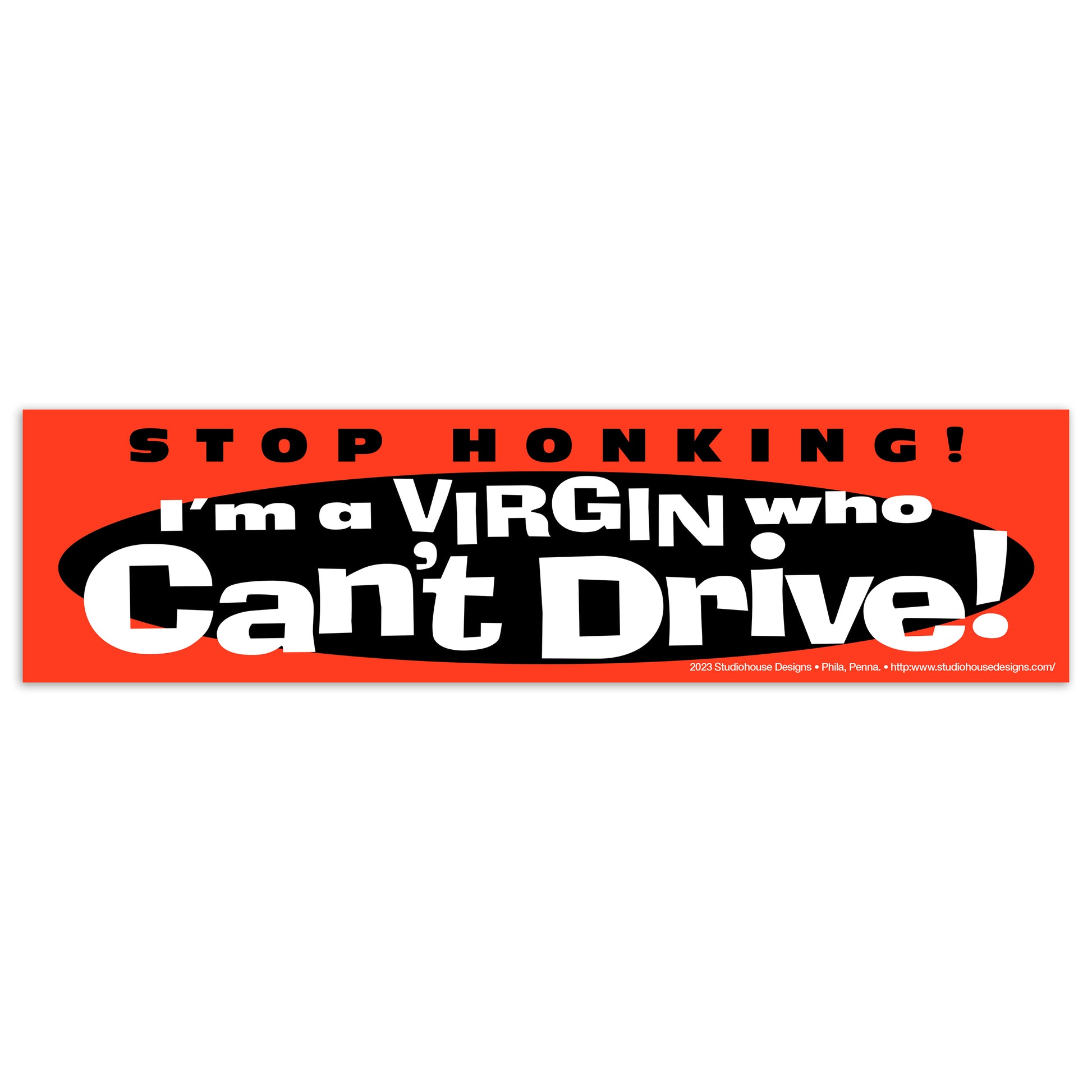 CLUELESS BUMPER STICKER
