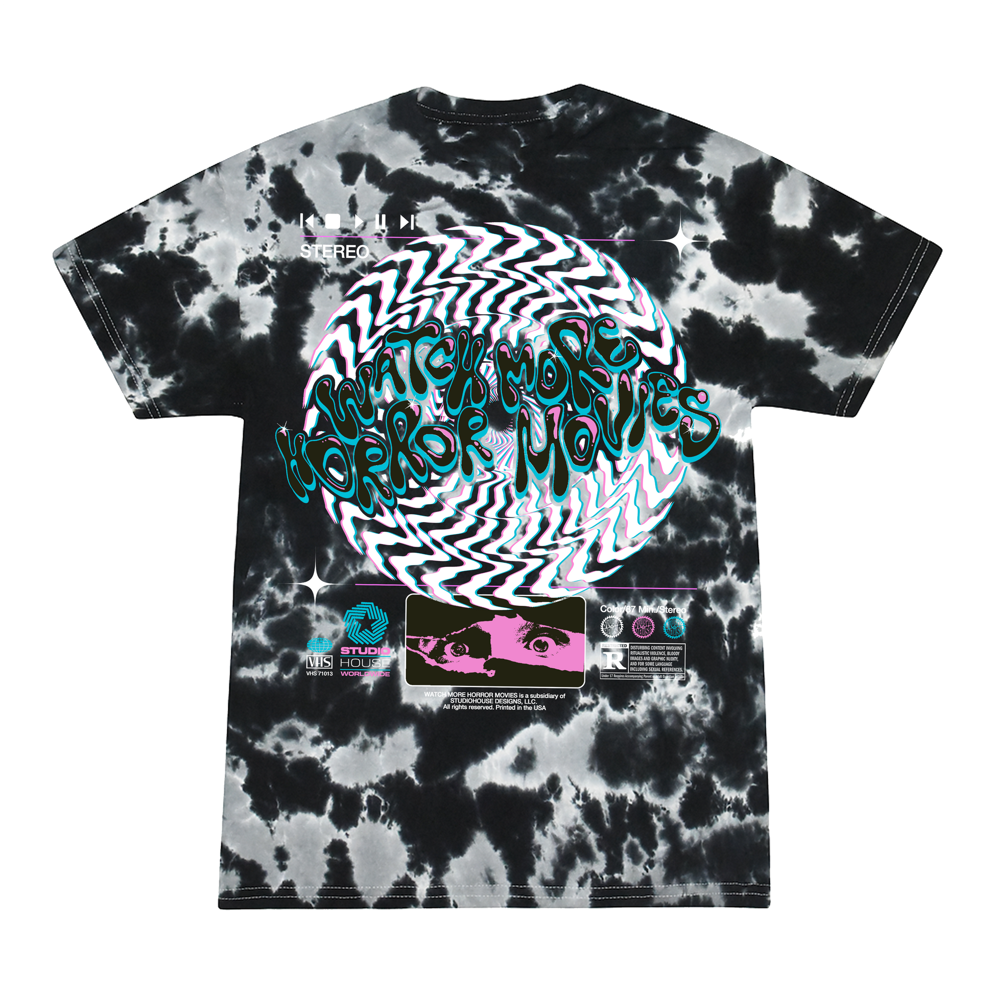 "WATCH MORE" TIEDYE