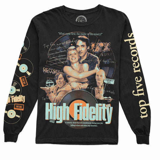 TOP FIVE RECORDS LONG SLEEVE