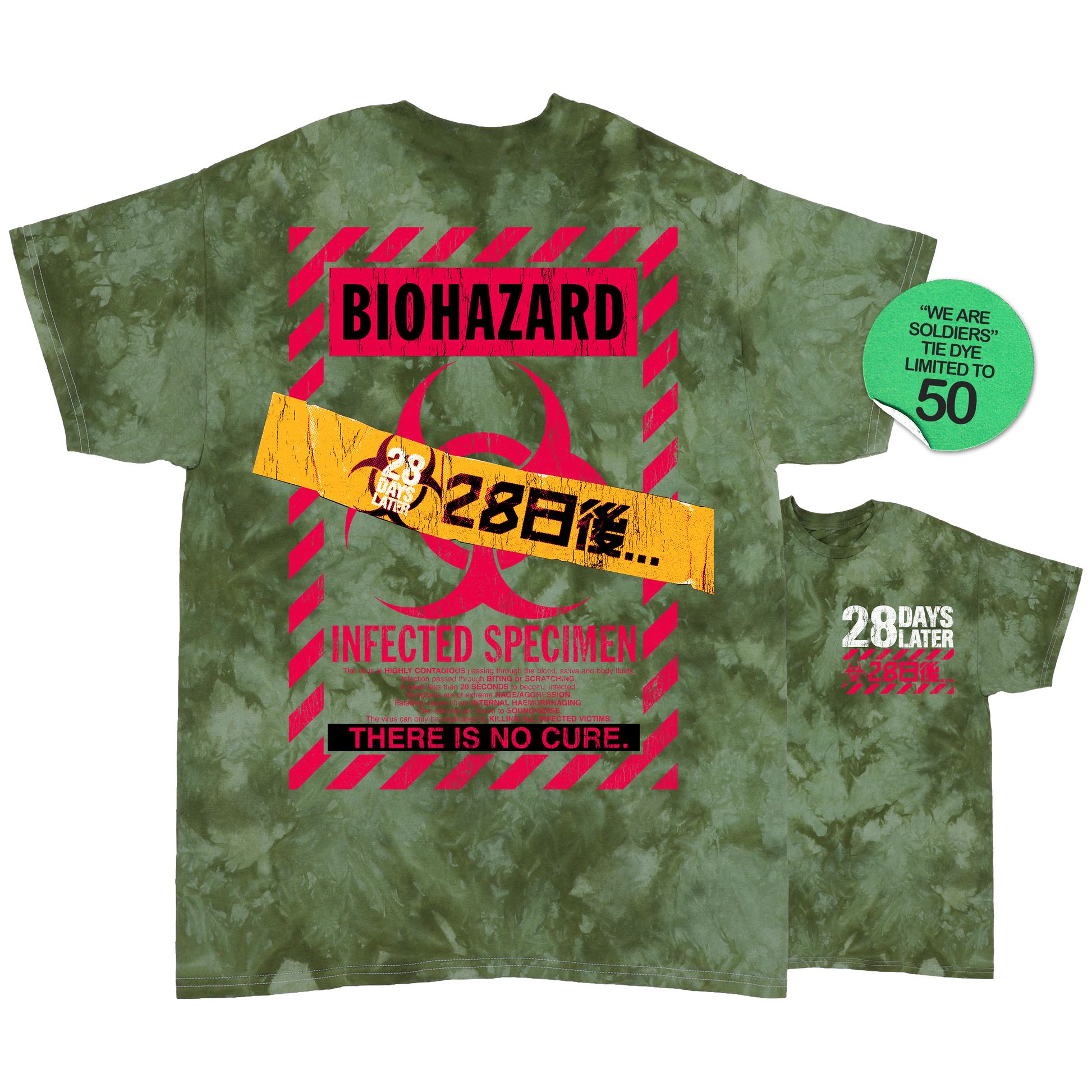 28 BIOHAZARD GREEN TIEDYE (LIMITED)