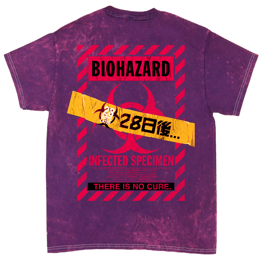 28 BIOHAZARD PURPLE TIEDYE