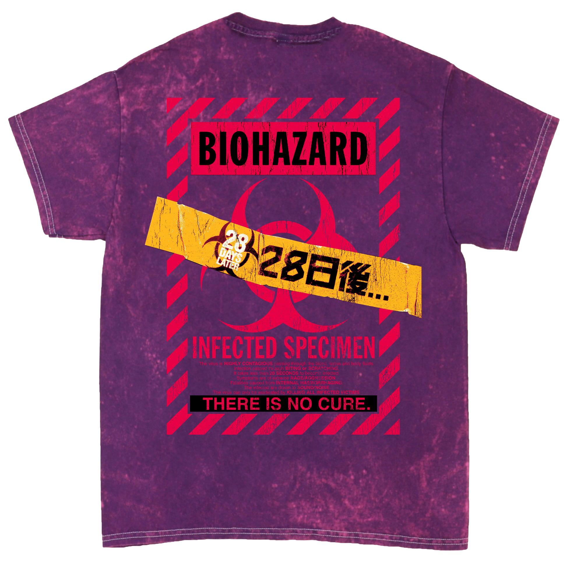 28 BIOHAZARD PURPLE TIEDYE