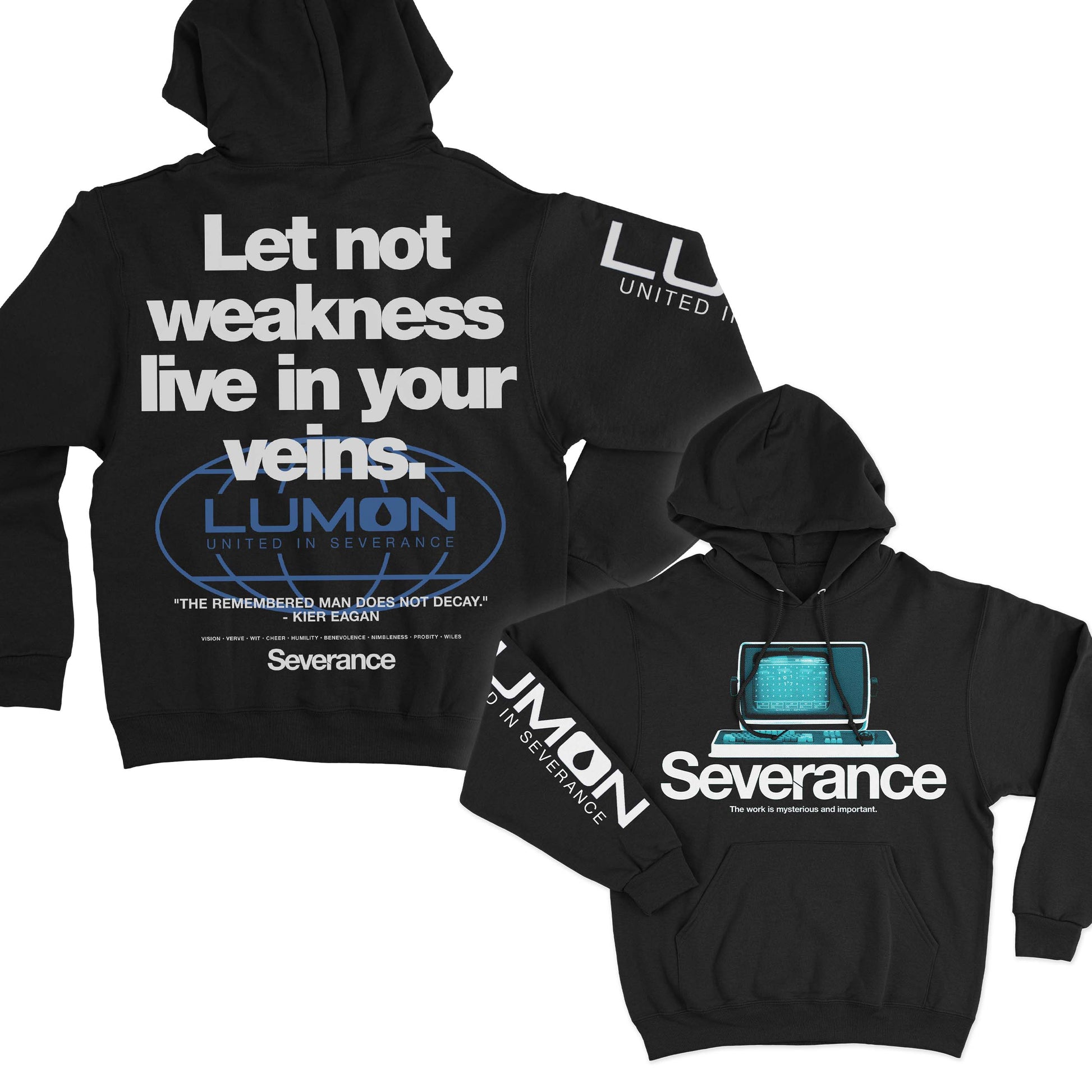 WORK IS MYSTERIOUS HOODIE