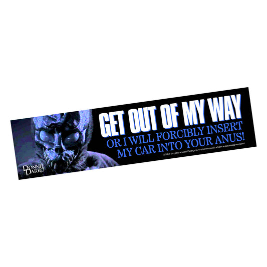 DONNIE DARKO BUMPER STICKER