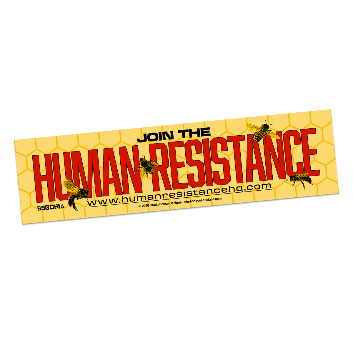 RESISTANCE BUMPER STICKER PREORDER