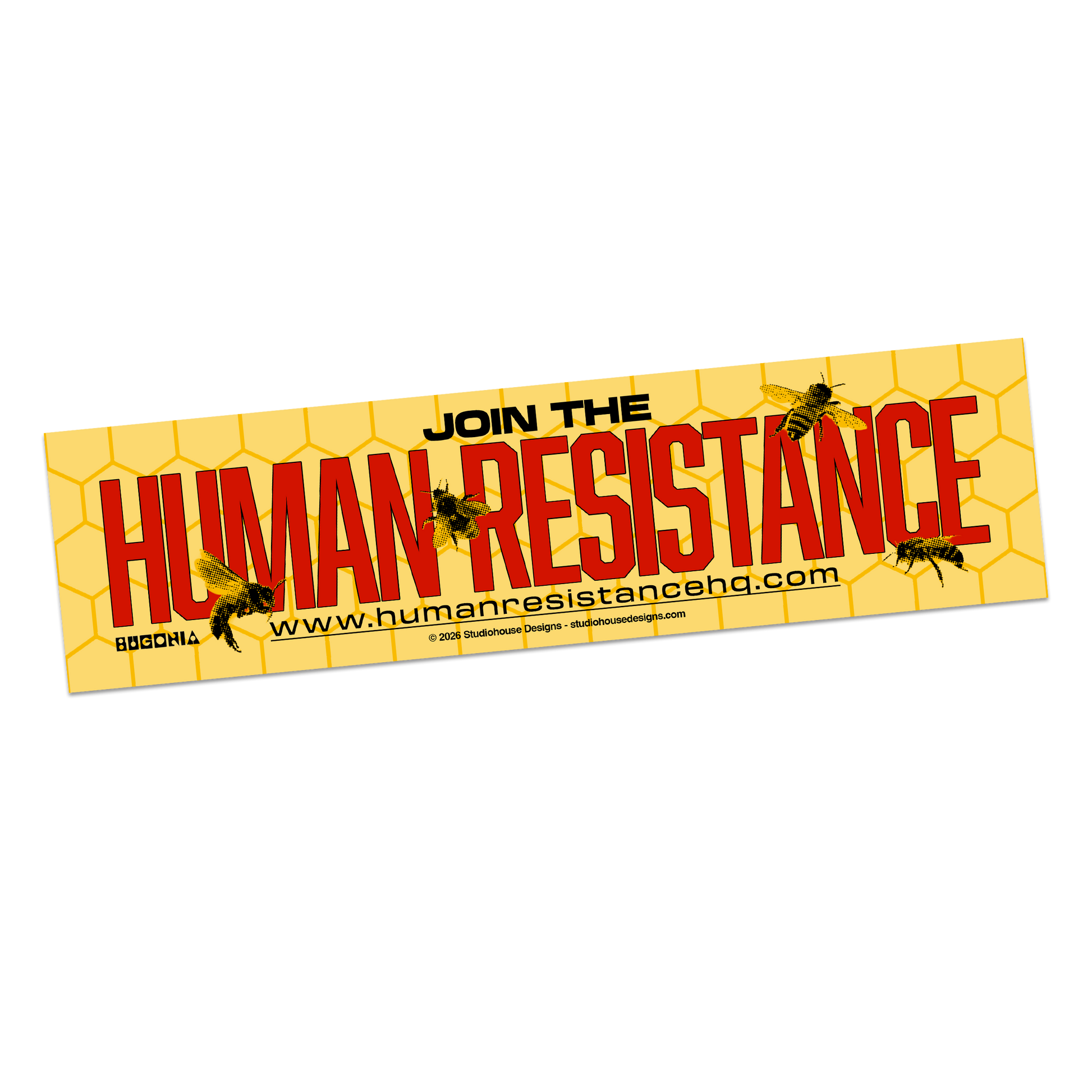 RESISTANCE BUMPER STICKER PREORDER