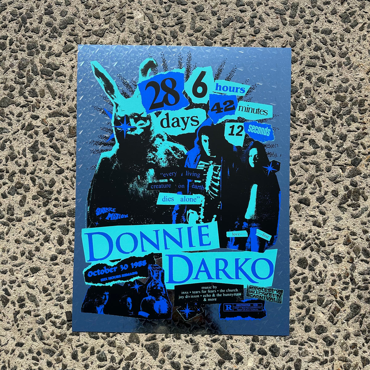 DONNIE DARKO FOIL POSTER