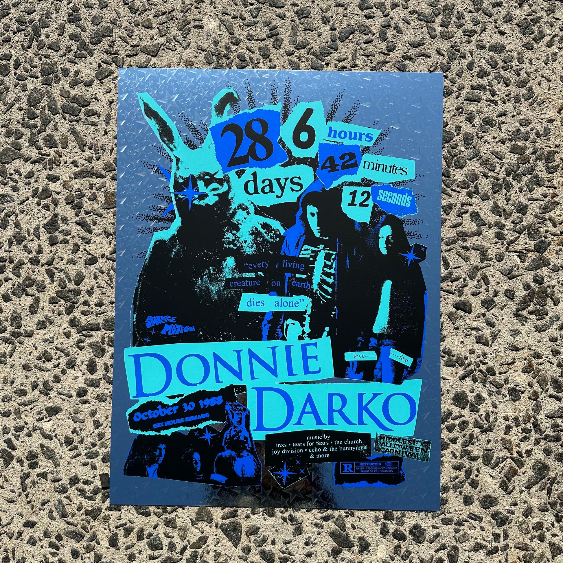 DONNIE DARKO FOIL POSTER