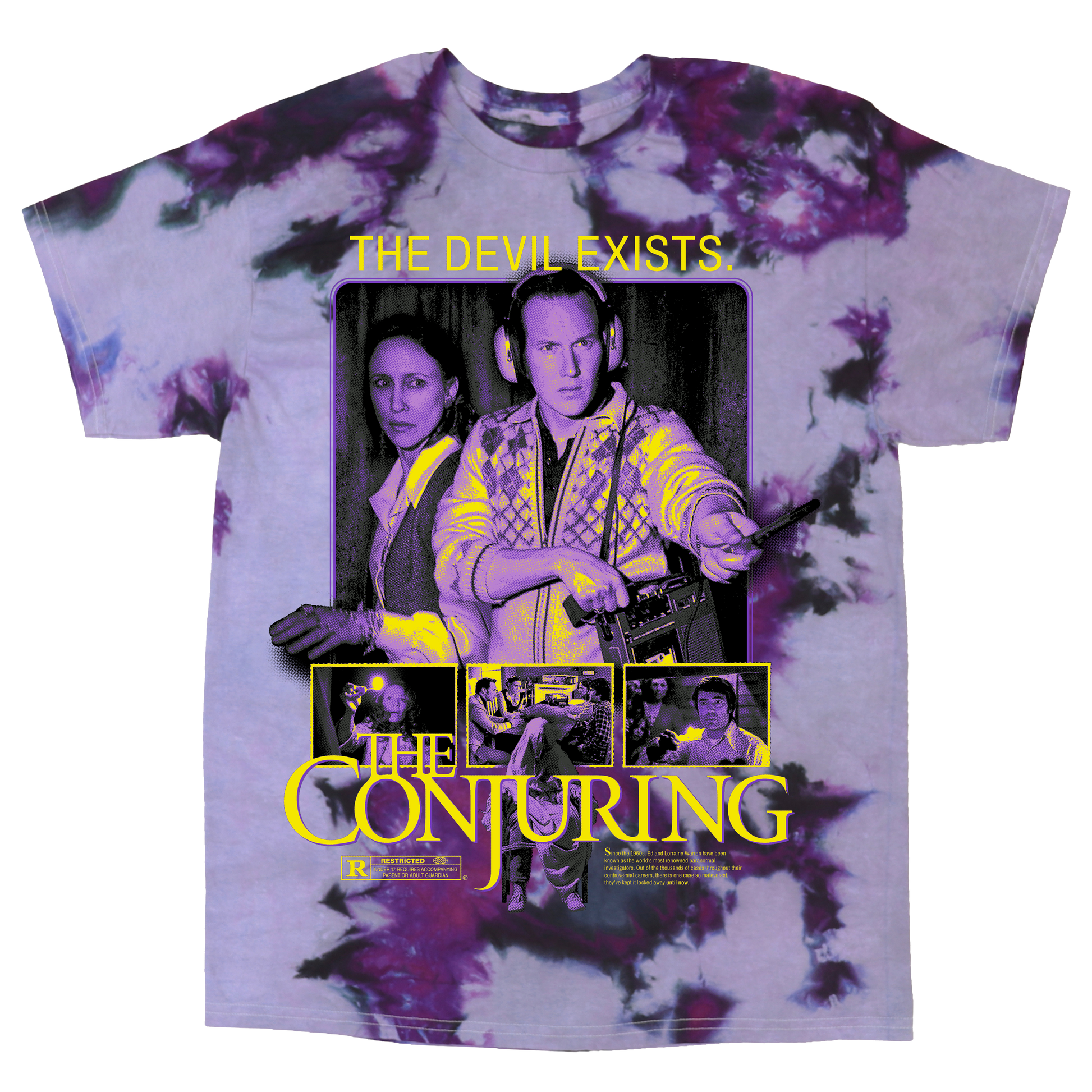 THE DEVIL EXISTS PURPLE TIEDYE PREORDER