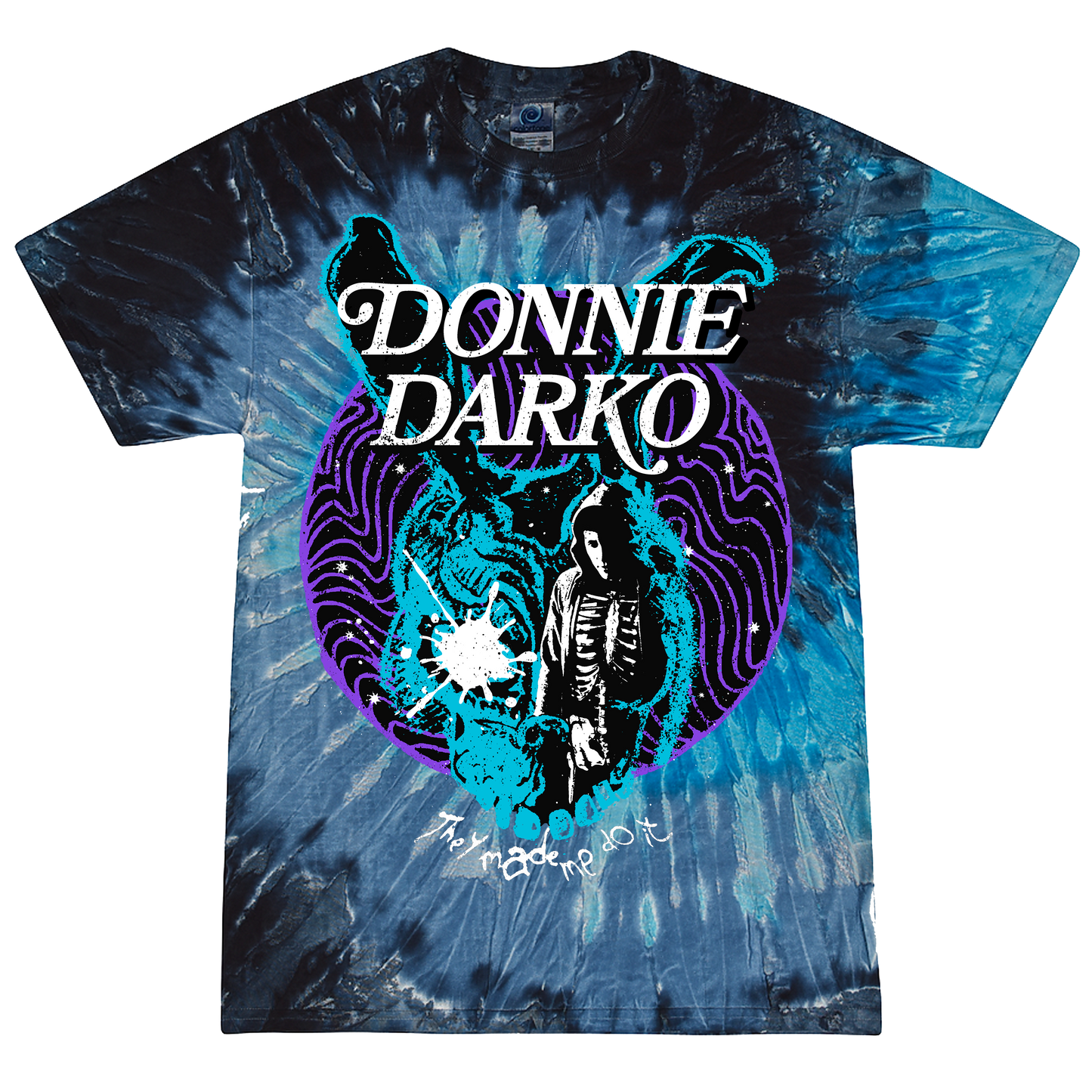 DONNIE DARKO CLASSIC TIEDYE (COLOR OPTIONS AVAILABLE!)