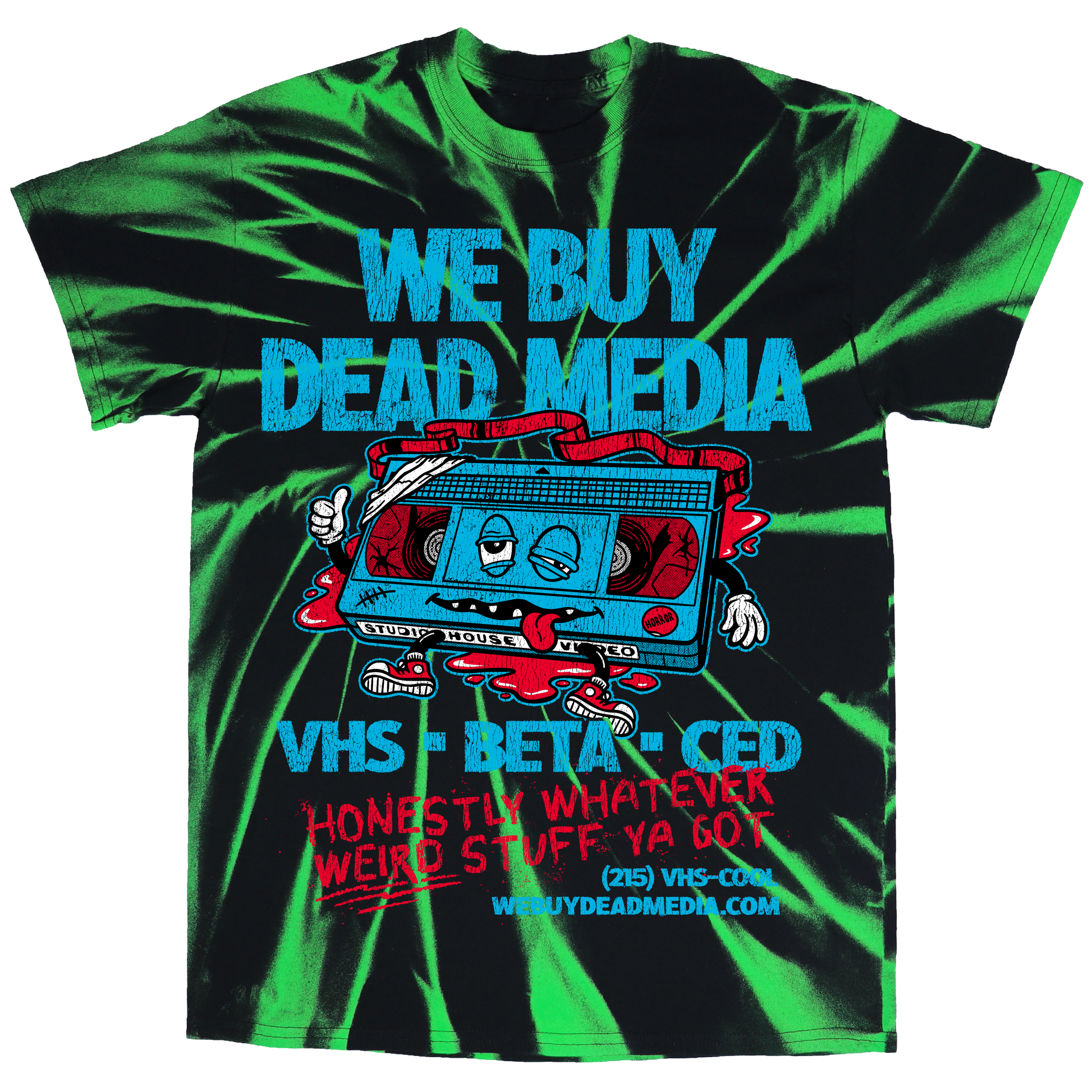 WE BUY DEAD MEDIA TIEDYE PREORDER