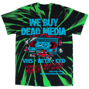 WE BUY DEAD MEDIA TIEDYE PREORDER