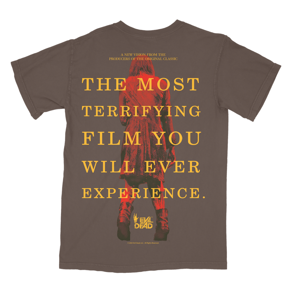 EVIL DEAD (2013) TEASER BROWN TEE PREORDER
