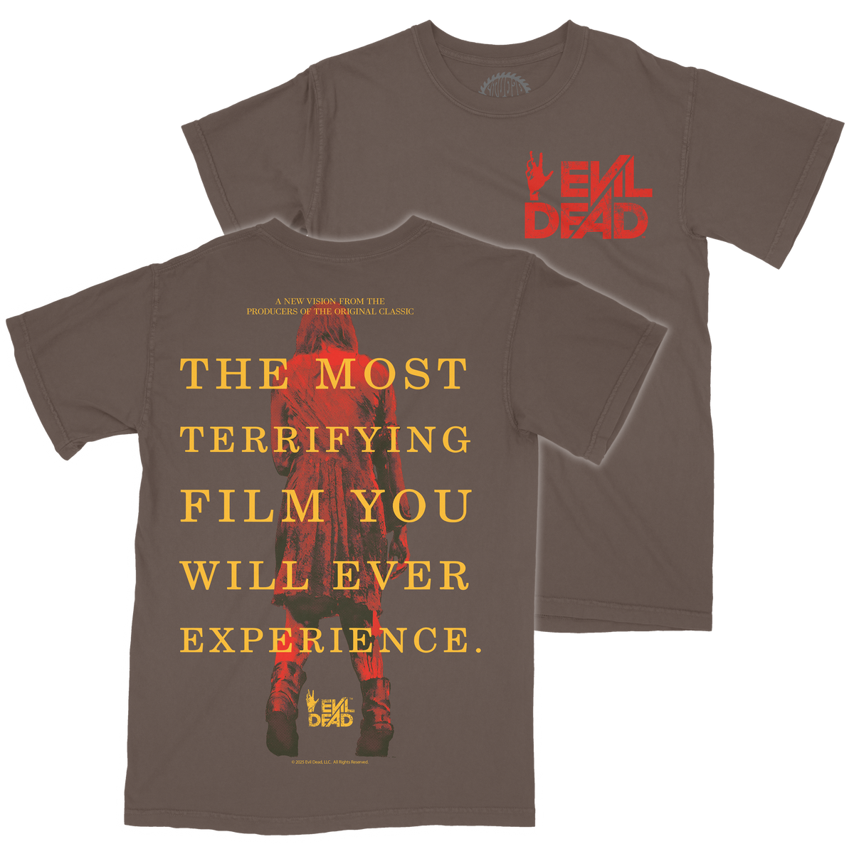 EVIL DEAD (2013) TEASER BROWN TEE PREORDER