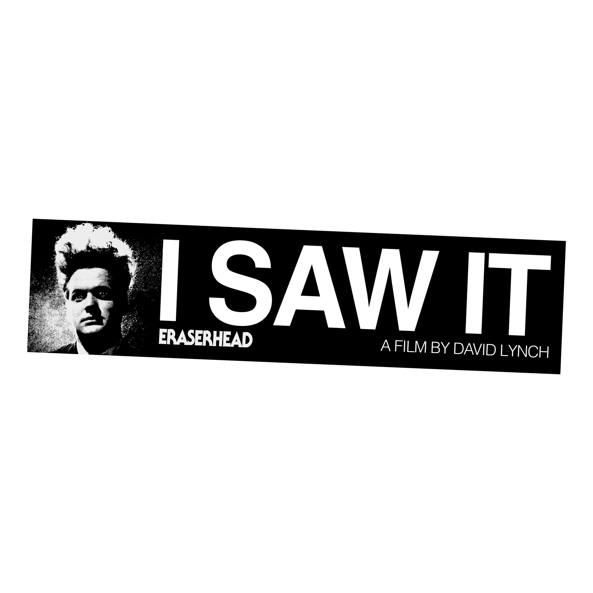 ERASERHEAD BUMPER STICKER