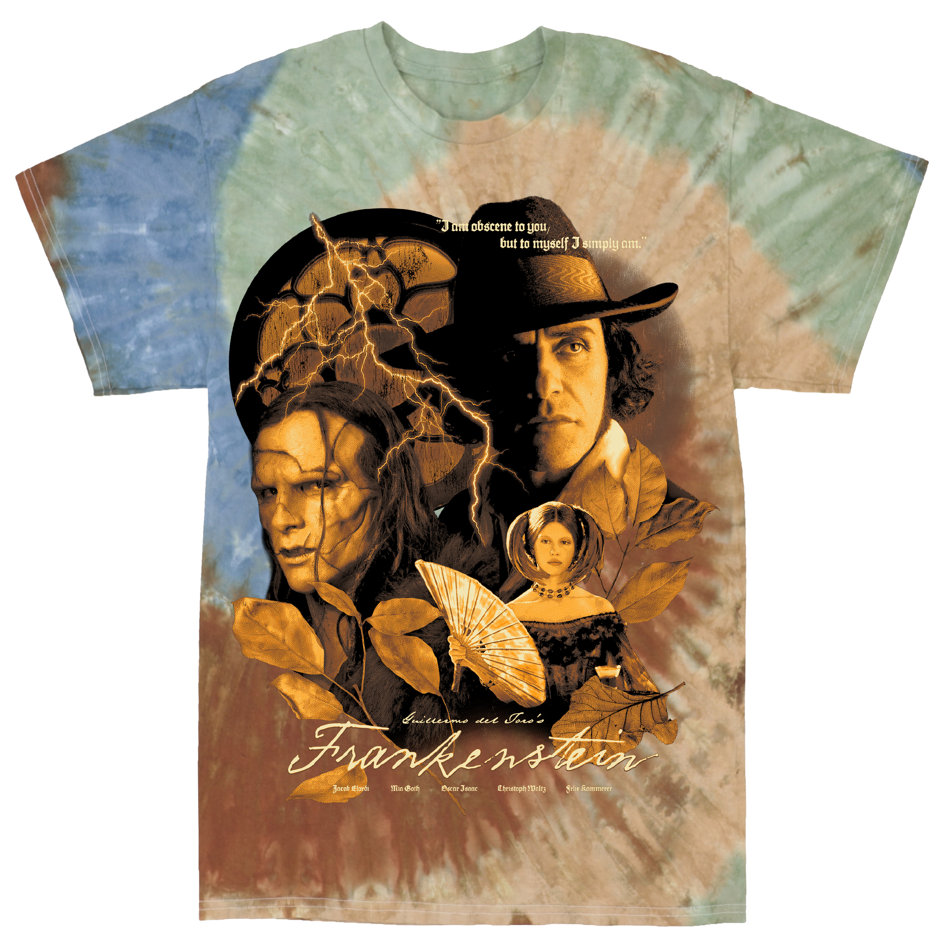 MERCILESS LIFE  POSTER TIEDYE (COLOR OPTIONS!)