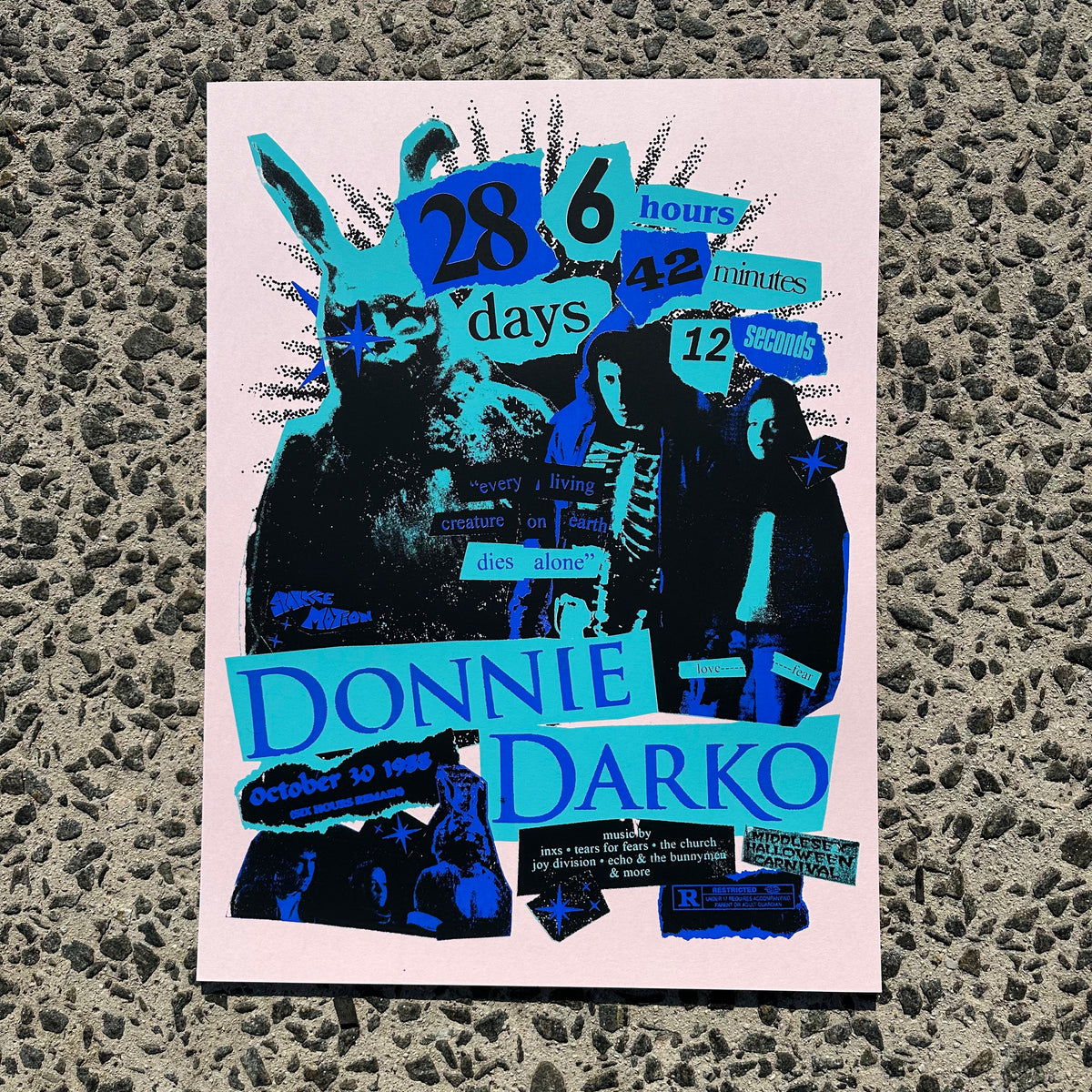 DONNIE DARKO PINK POSTER