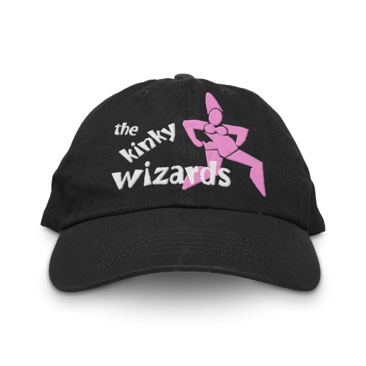 THE KINKY WIZARDS BLACK DAD HAT