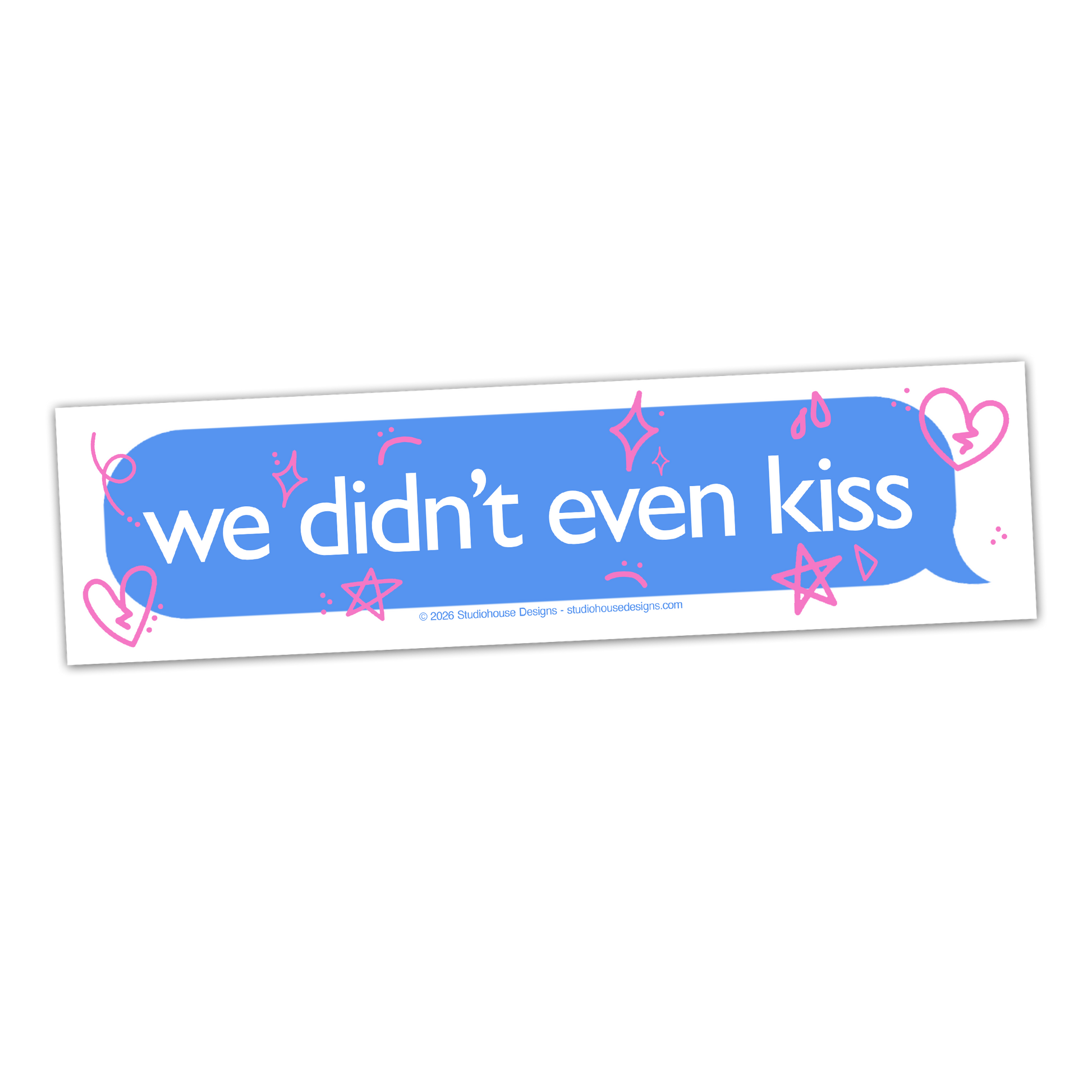 KISS BUMPER STICKER