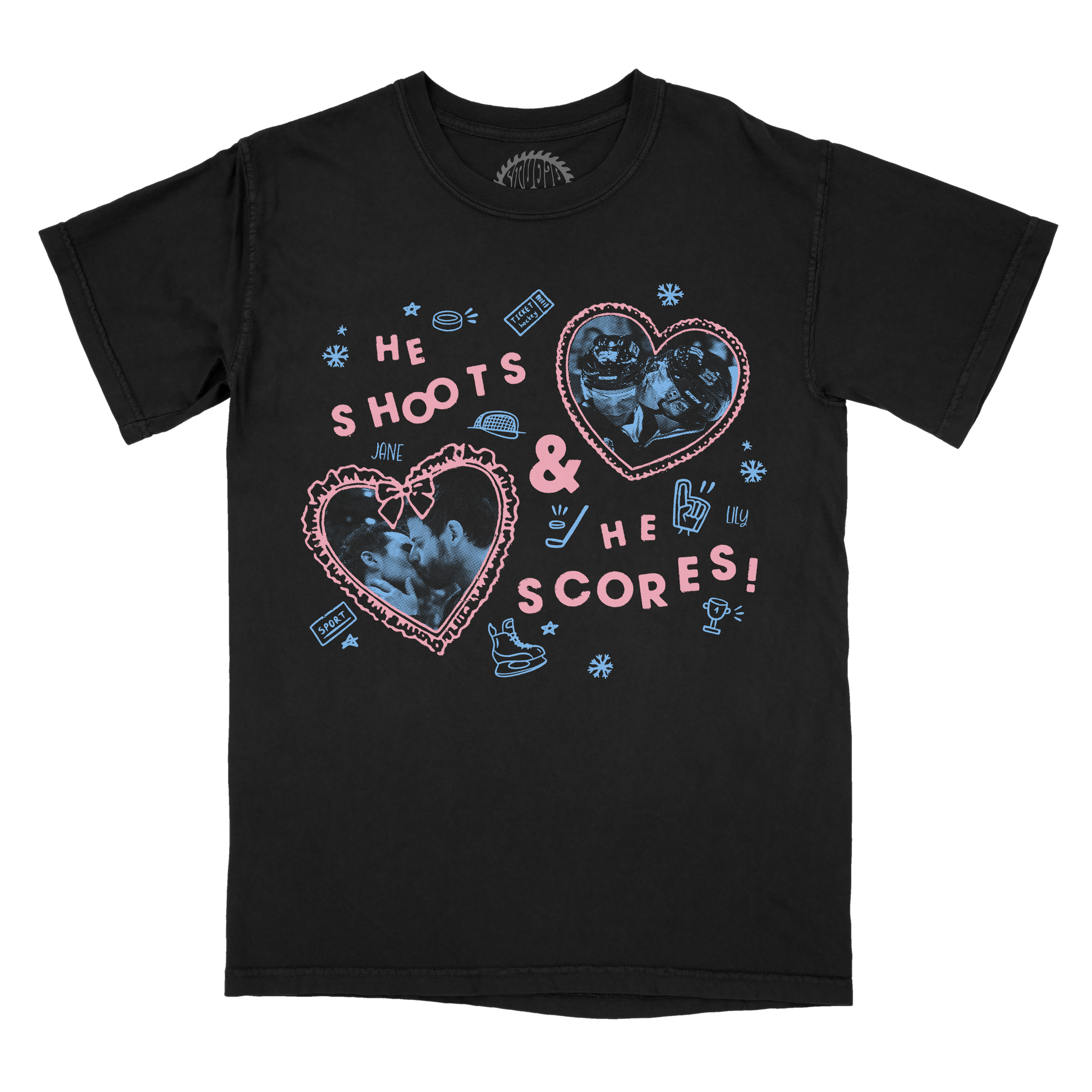 SCORES TEE