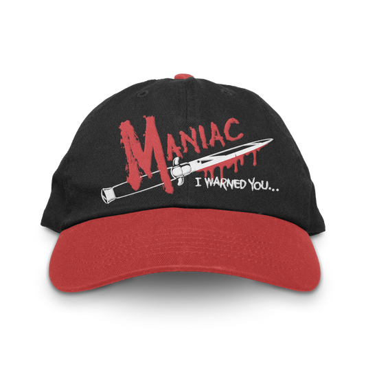 MANIAC RED DAD HAT