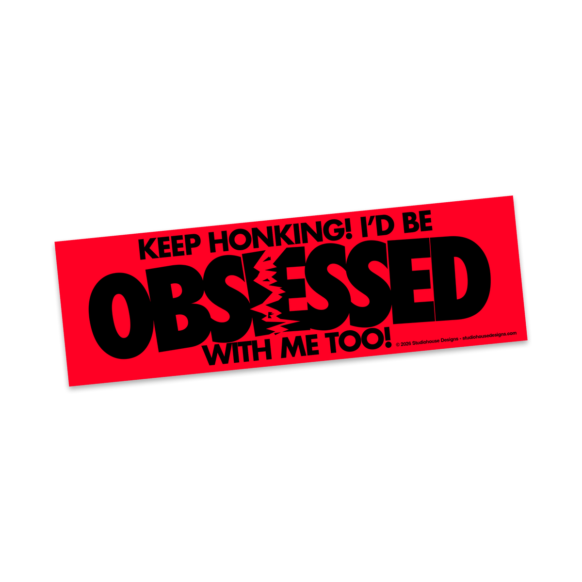 HONK BUMPER STICKER PREORDER