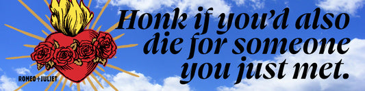 R + J BUMPER STICKER