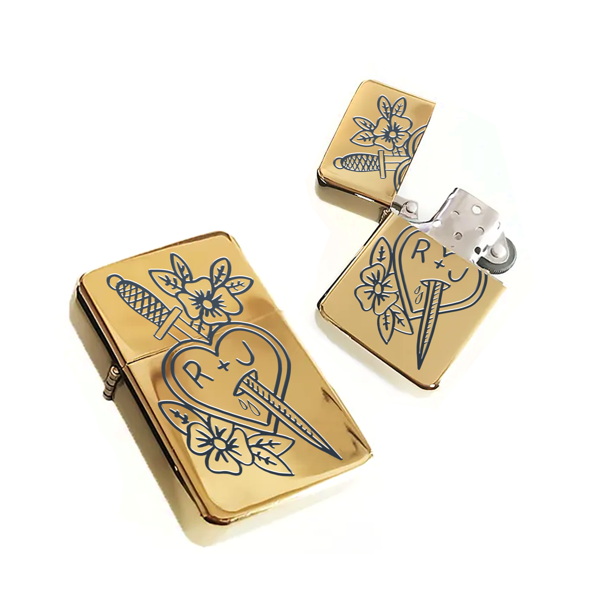 R + J REFILLABLE LIGHTER