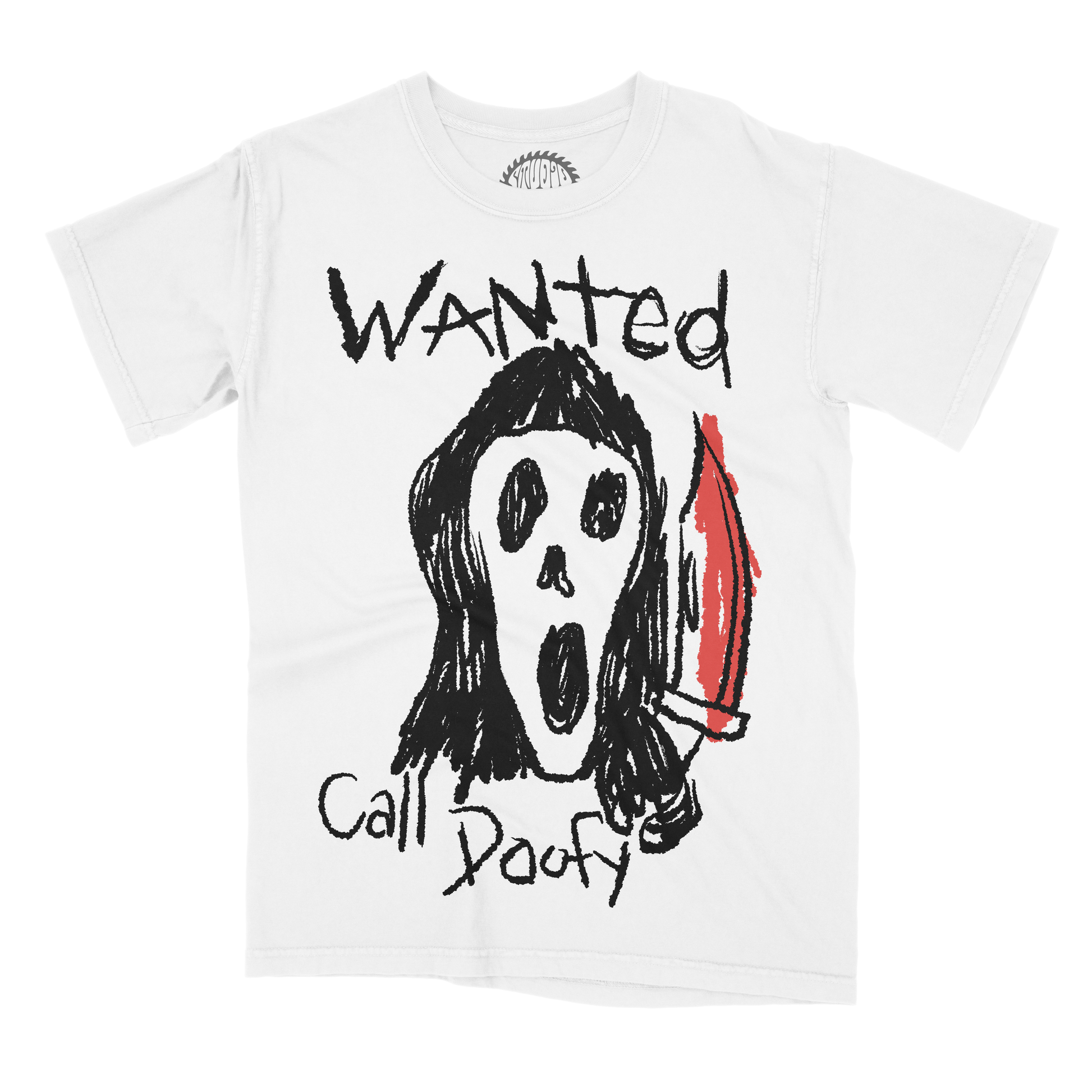 CALL DOOFY WHITE TEE PREORDER