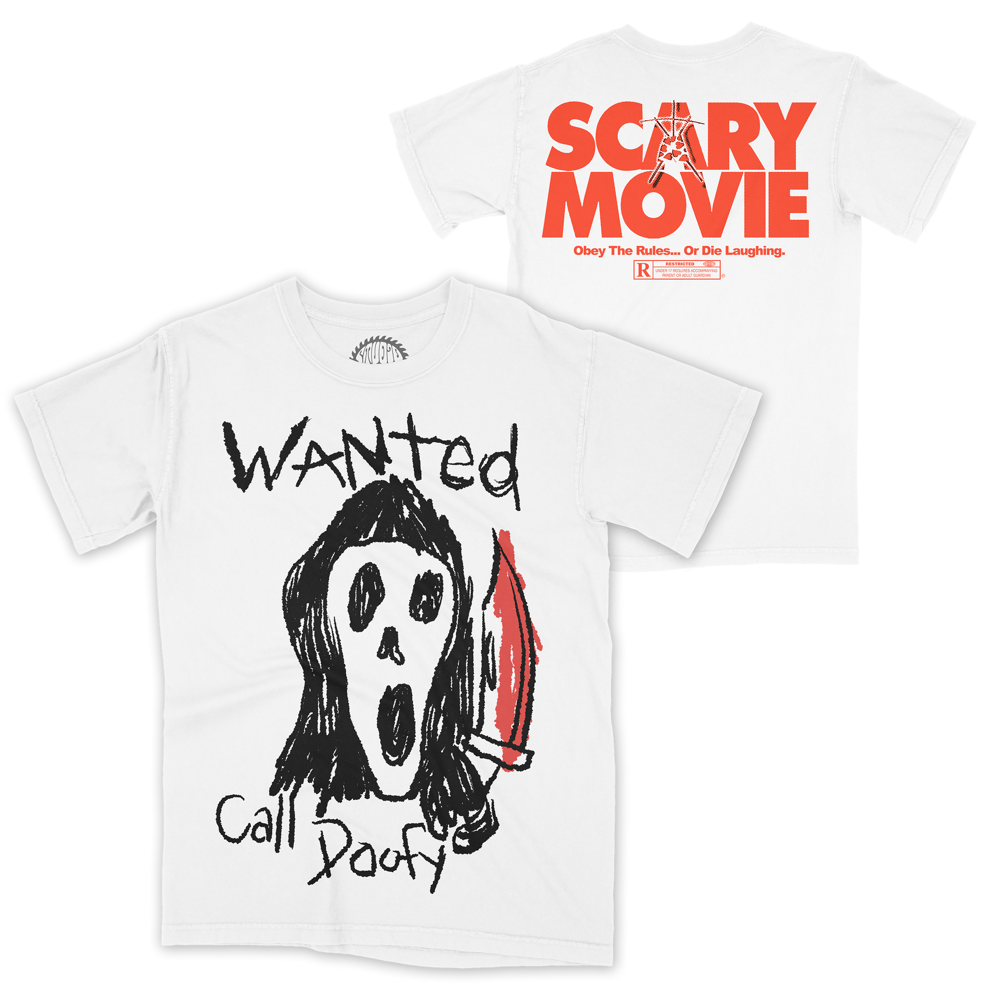 CALL DOOFY WHITE TEE PREORDER