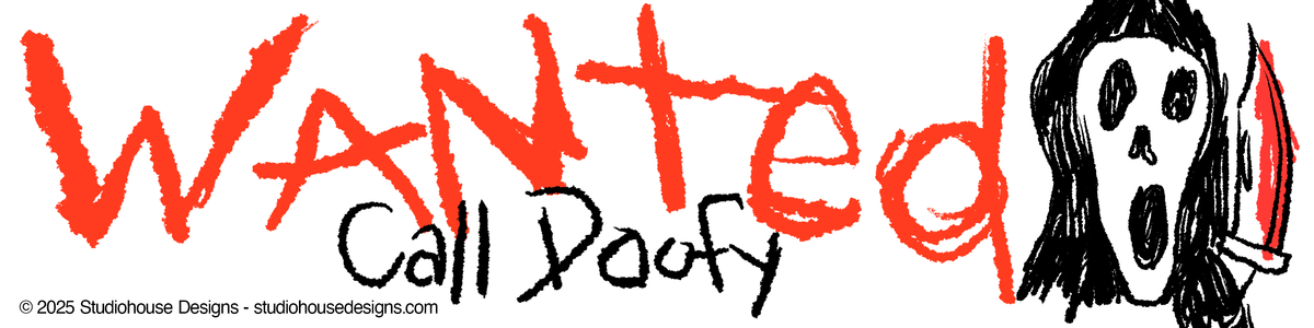 DOOFY BUMPER STICKER PREORDER