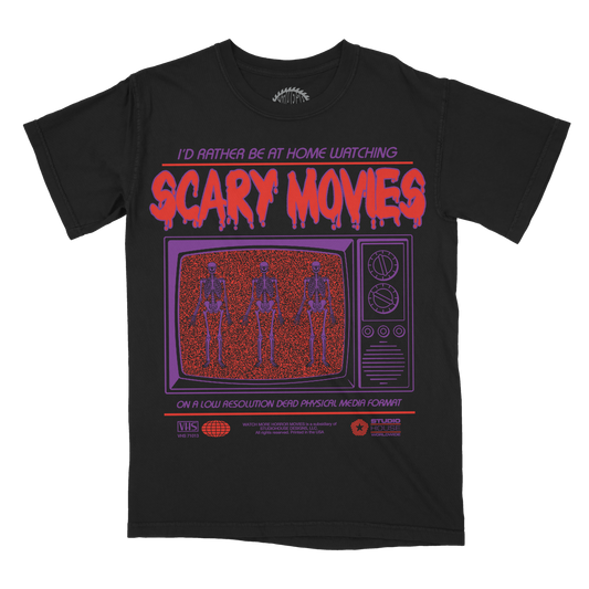 SCARY MOVIES TEE