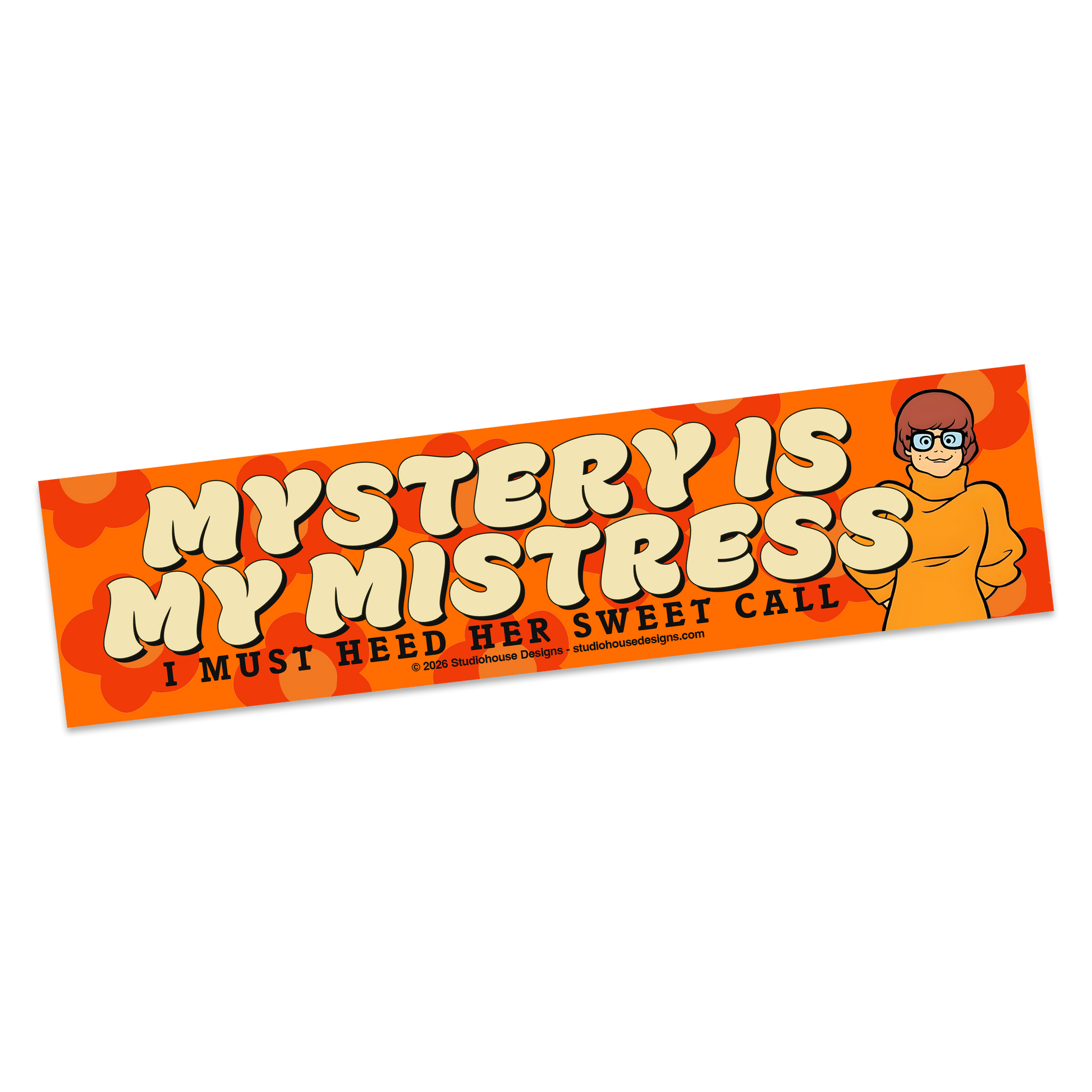 MYSTERY MISTRESS BUMPER STICKER PREORDER