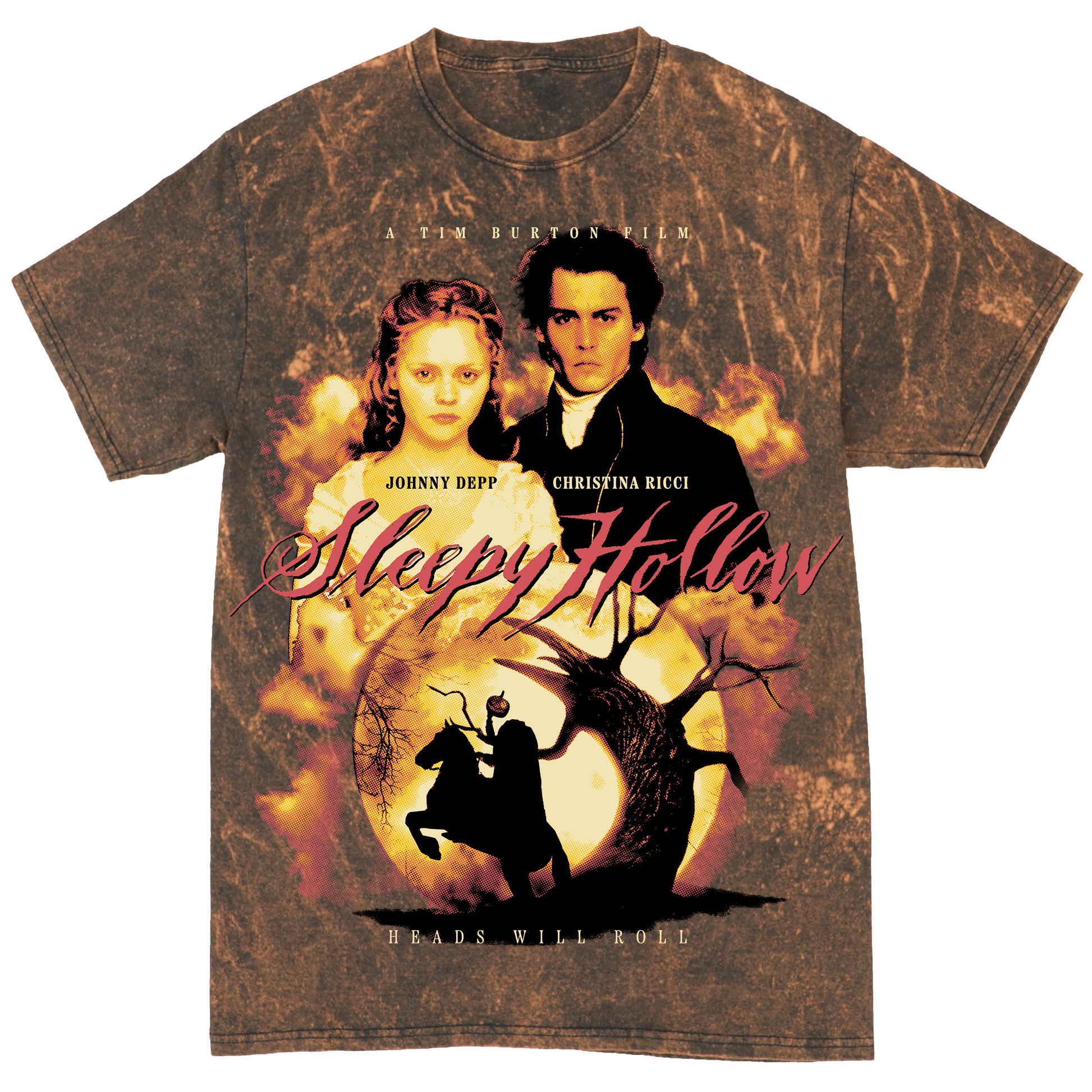 HEADS WILL ROLL TIEDYE (COLOR OPTIONS AVAILABLE)