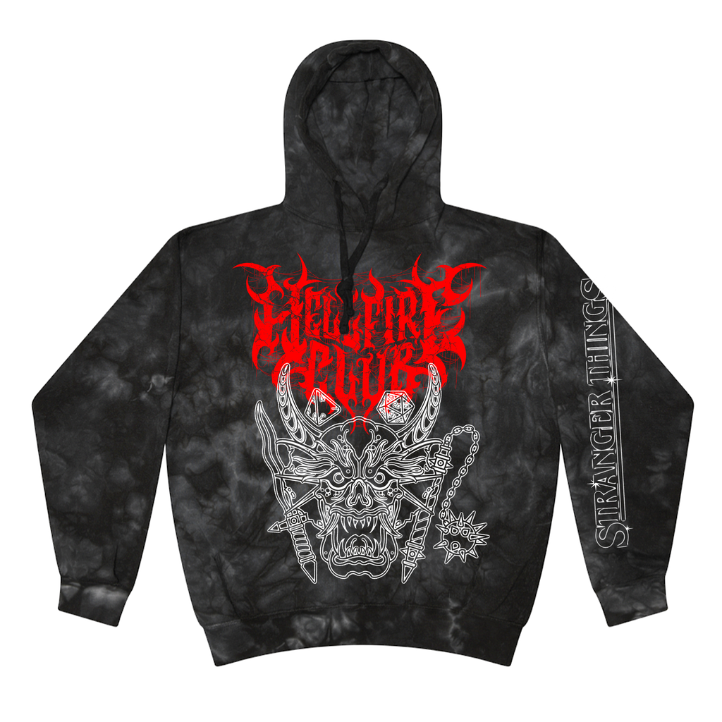 HELLFIRE CLUB TIEDYE HOODIE