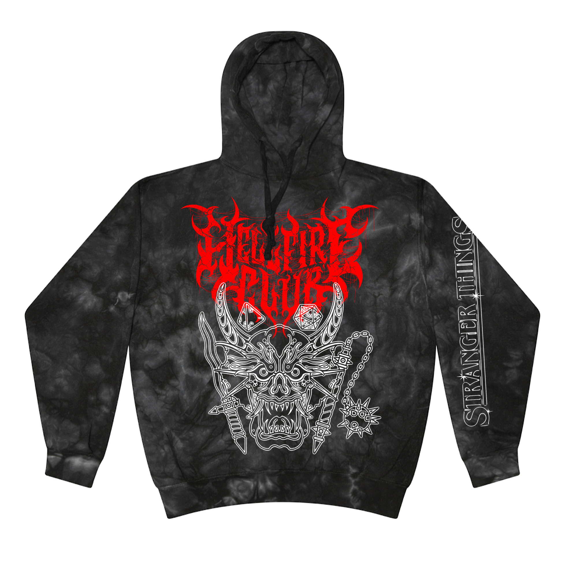 HELLFIRE CLUB TIEDYE HOODIE