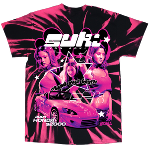2F2F SUKI BLACK TIEDYE PREORDER