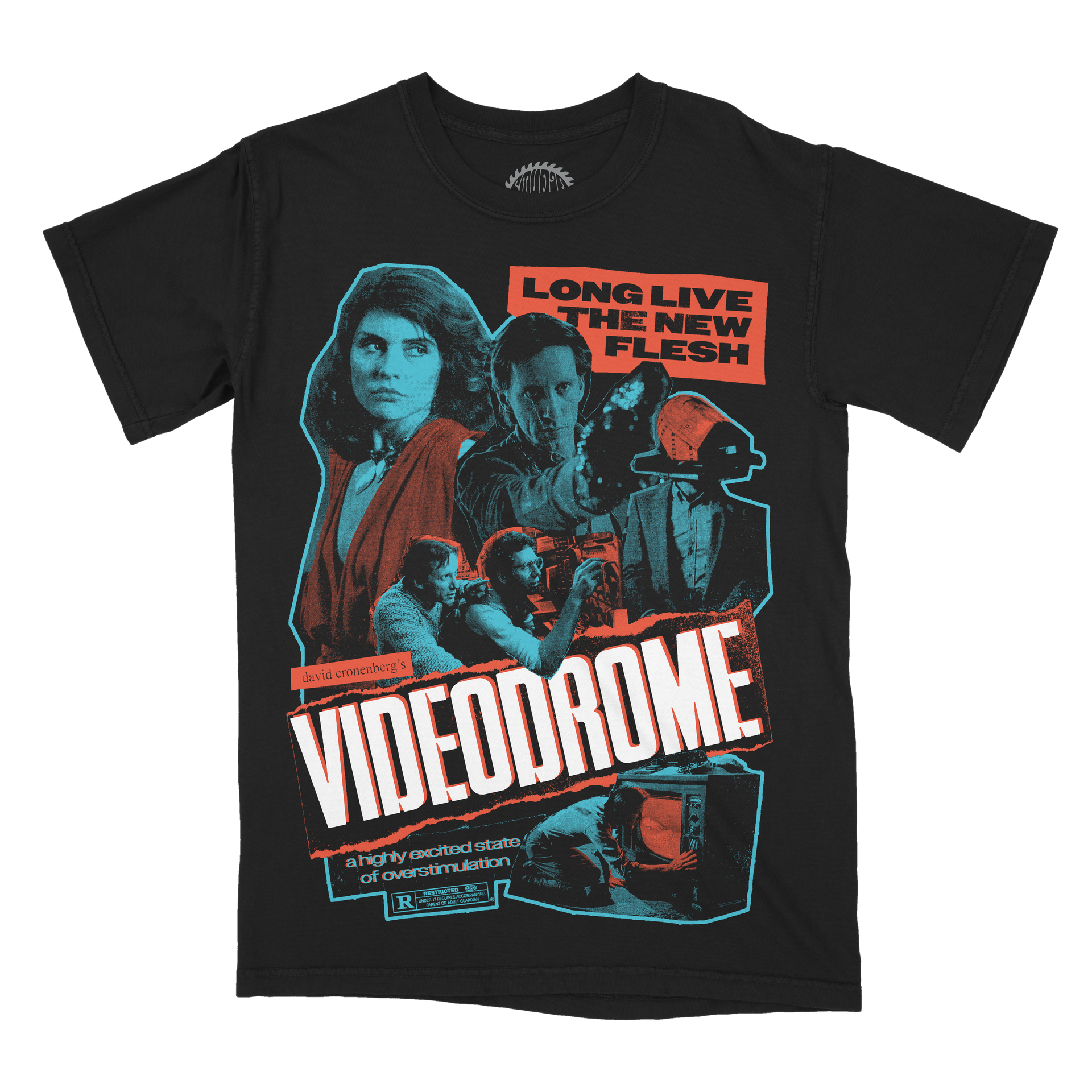 VIDEODROME TEE – Studiohouse Designs