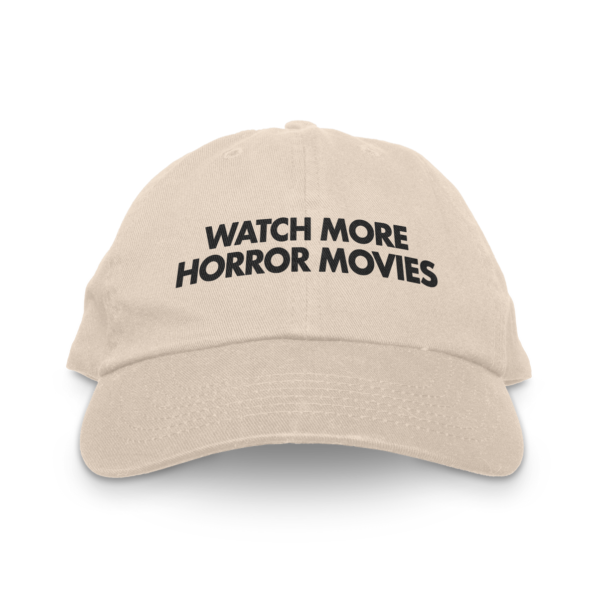 "WATCH MORE" KHAKI DAD HAT
