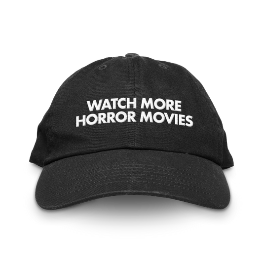 "WATCH MORE" BLACK DAD HATS